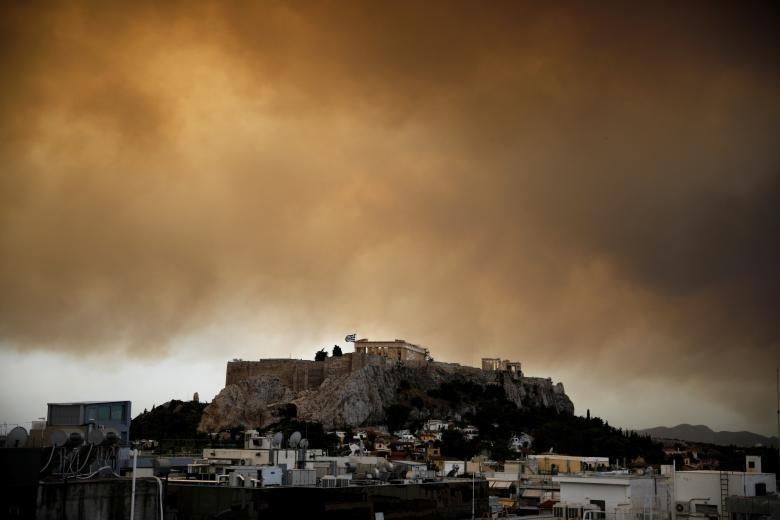 آتش‌ سوزی جنگل‌ های یونان